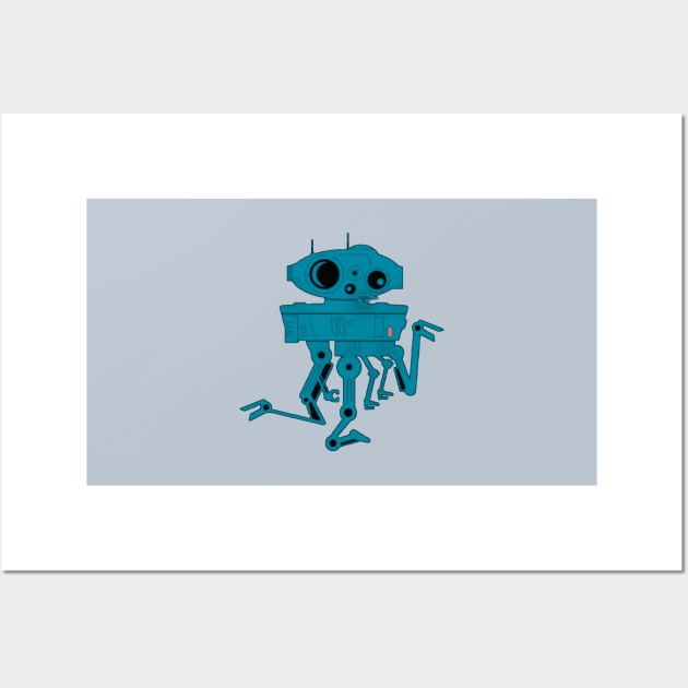 Imperial Probe Droid Wall Art by GeekGiftGallery